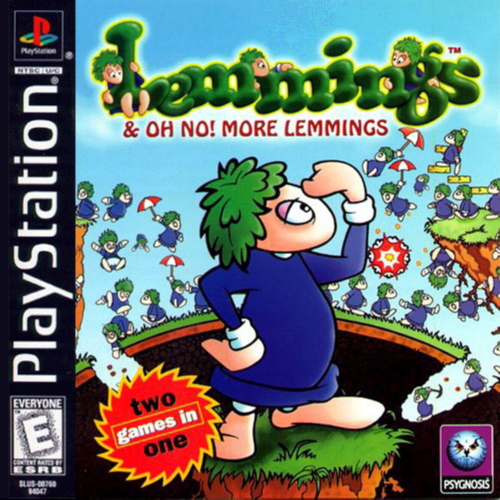 3D Lemmings (USA) Cover